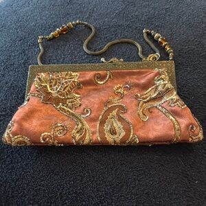 Elegant Embroidered Clutch Bag